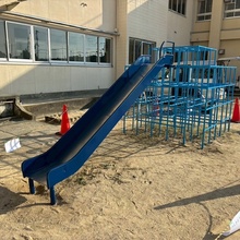 遊具溶接補修+塗装工事